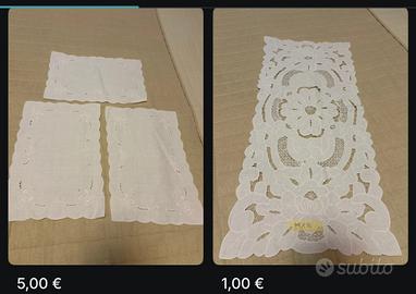 Centrini e runner fatti a mano