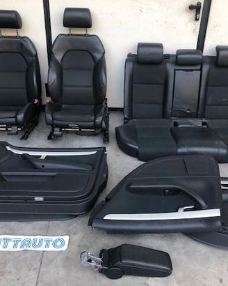 Sedili Audi A4 SW 2006 pelle nera S-LINE