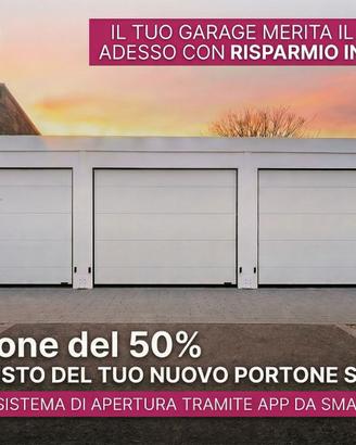 PORTONI SEZIONALI E BASCULANTI