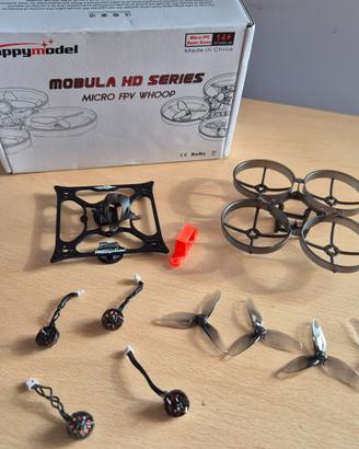 Drone fpv telaio Mobula/toothpick 2' set 4 motori