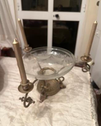 Candelabro antico Centrotavola (Epergne) - 3 kg