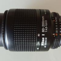 Nikon AF Nikkor   80-200mm  1:4 - 5.6 D