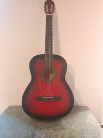 Chitarra classica Eko CS-10 Red Burst
