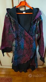 Abito Soprabito Mantella Elfica Medievale Gotica