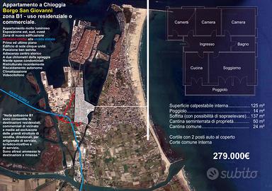 Chioggia, appartamento a Borgo San Giovanni