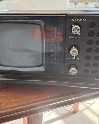 TV radio portatile Crow anni 70