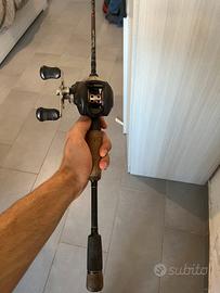 Combo canna e mulinello casting