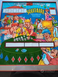 quadro con frontale flipper anni 70