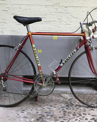 Bici corsa epoca Campagnolo NuovoRecord taglia 55