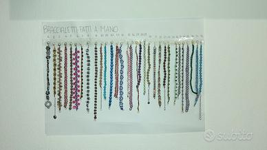 Bracciali-Fatti a mano-Personalizzabili-Multicolor