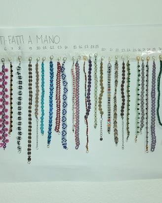 Bracciali-Fatti a mano-Personalizzabili-Multicolor