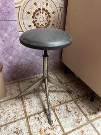 Sgabello girevole vintage