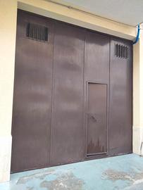 Portone in ferro per garage
