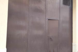 Portone in ferro per garage