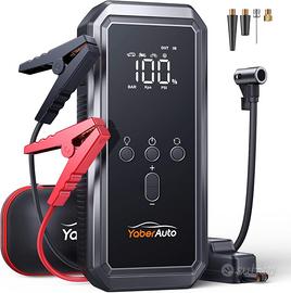 YaberAuto Avviatore 5000A con Compressore 150PSI