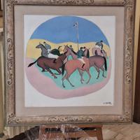 CESETTI  olio   70X70 