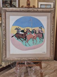 CESETTI  olio   70X70 