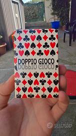 carte da gioco doppio gioco modiano vintage 