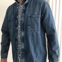 Giacca Camicia Jeans Zara Relaxed Fit XL