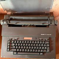 olivetti macchina da scrivere 