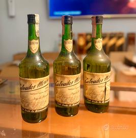 Lotto 3 bottiglie Calvados Morin Selection 43%