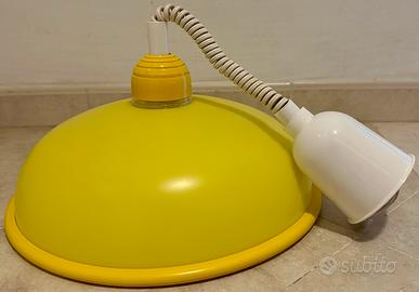 Lampadario vintage space age anni 70 aromec