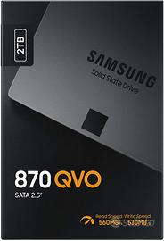 Samsung MZ-77Q2T0BW 870 QVO SSD Interno, 2 TB