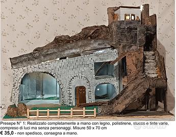 Presepe Artigianale N° 1