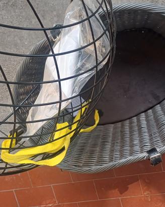 cestino per bici ,trasporto gatto/cane 