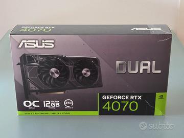 Asus Dual GeForce RTX 4070 OC Edition 12GB GDDR6X
