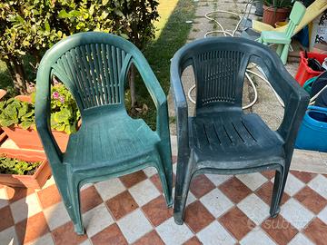 Sedie per esterno/ giardino