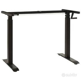 Telaio Scrivania Altezza Regolabile Manuale a Mano