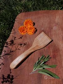 Spatola per cucinare di quercia