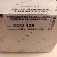 Programmatore orario XCO 428 COSTER Nuovo 