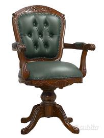 Poltrona girevole sedia presidenziale da scrivania