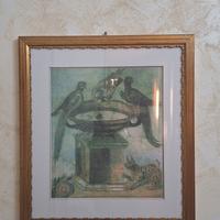 Cornice vintage con vetro 