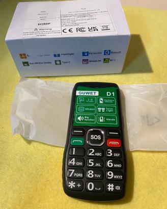 Cellulare per anziani GUWET D1