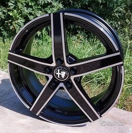 4 Cerchi In Lega NUOVI Da 17 Per Alfa Jeep Fiat