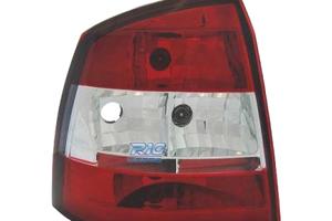 FANALI OPEL ASTRA G 3P 5P 97-04 ROSSO BIANCO