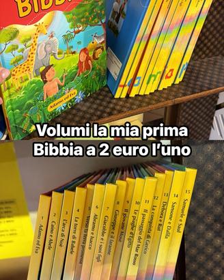 15 volumi La mia prima Bibbia. Per bambini