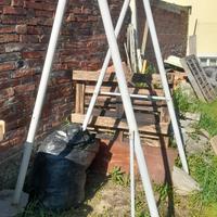 struttura per altalena in ferro