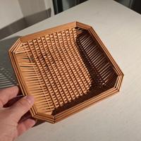 Cesto svuota tasche  Vimini - Vintage