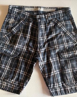 🩳 Bermuda cargo Jack & Jones 5 – fantasia tartan