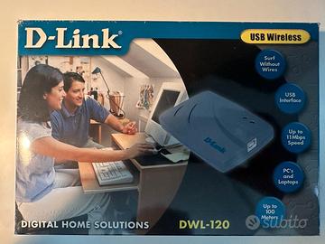 D-Link DWL-120  USB Wireless