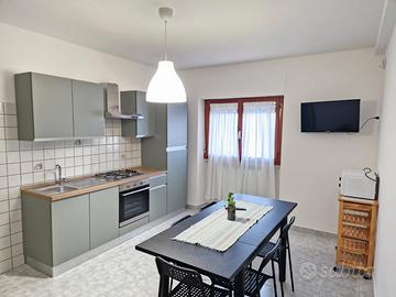 Camera ampia arredata nuova per ragazzo