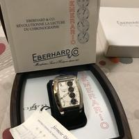 Eberhard Chrono 4 Temerario Panda Mai indossato