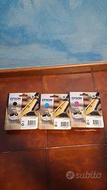 set inchiostro per stampante