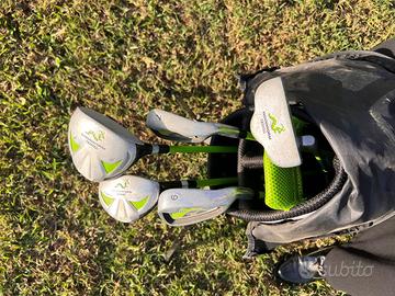 Mazze golf junior 5-7 anni Woodworm Zoom con sacca