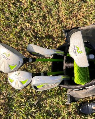Mazze golf junior 5-7 anni Woodworm Zoom con sacca