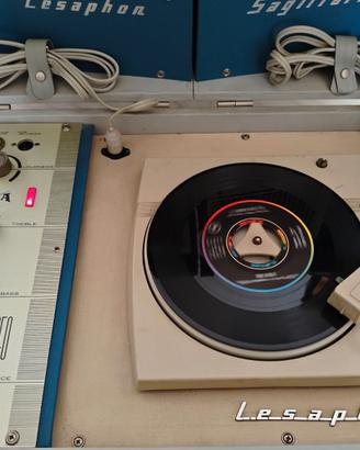 Fonovaligia giradischi d’epoca Lesaphon